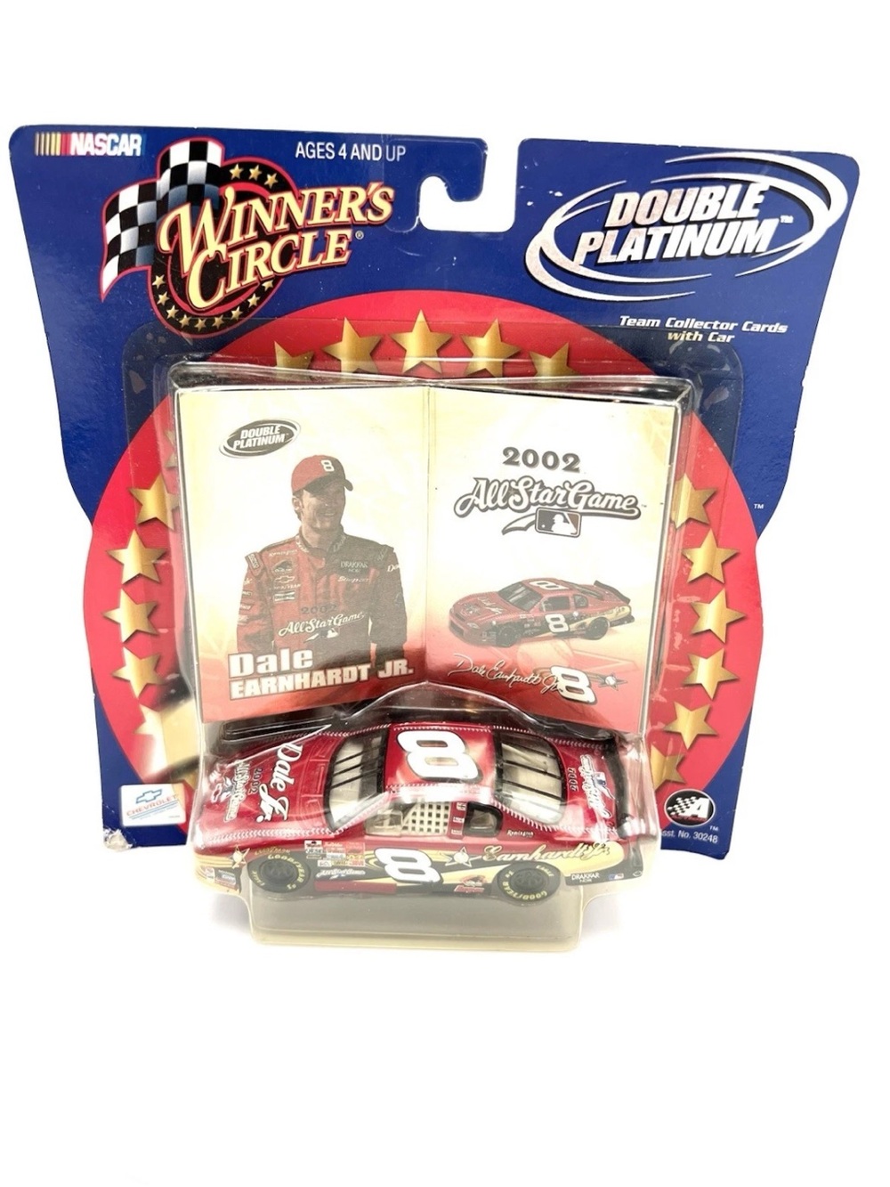 Winner's Circle Double Platinum Dale Earnhardt Jr. #8 NASCAR Die-Cast Car 2002